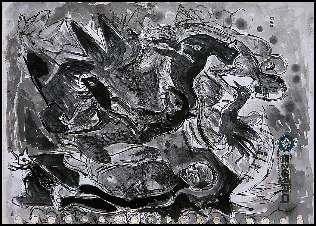 Dt471 Water Color On Paper  X  INC   Available.Jpg